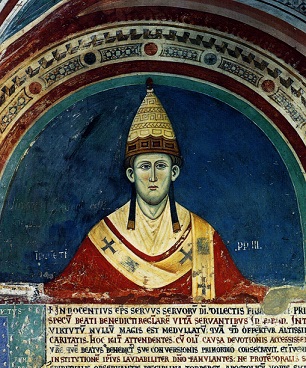 Fresco of Innocent III