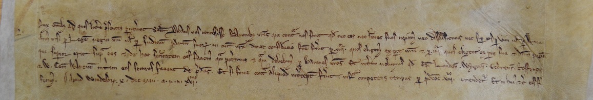 Letters of King John referring to the committee of eight