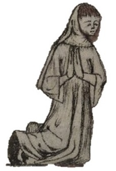A Cistercian. BL Yates Thompson 13 f.161