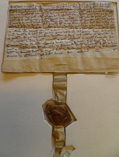 Figure 1: Charter of Roger Bigod