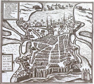 Plan of La Rochelle (1573)