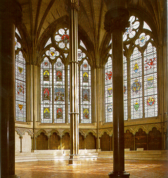 The Chapter House of Westminster Abbey